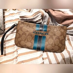 Authentic Coach Wristlet